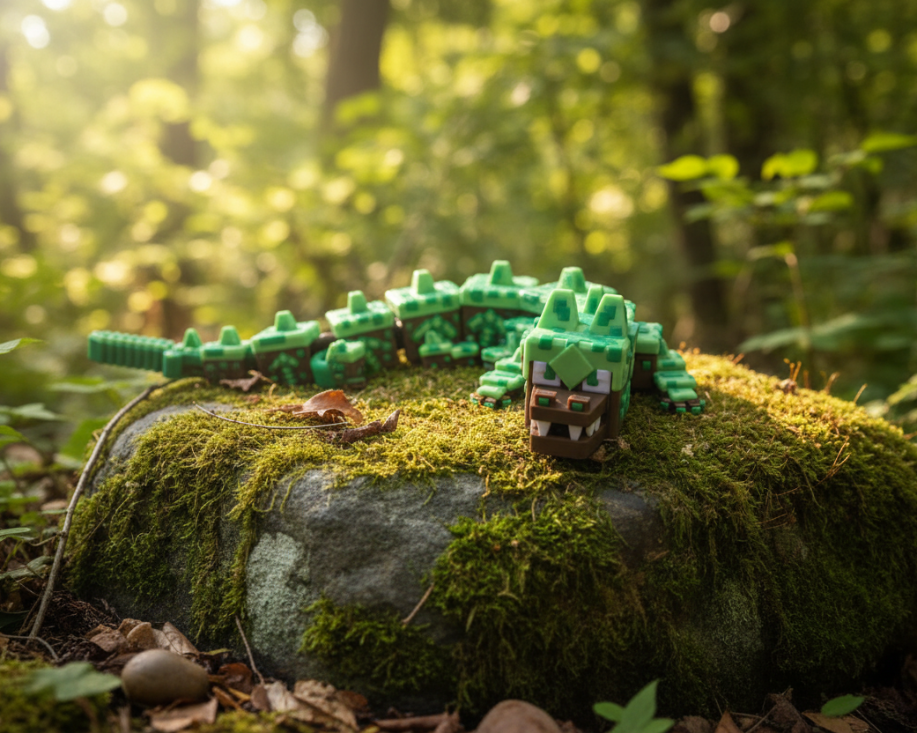 Earth Dragon in a natural outdoor setting